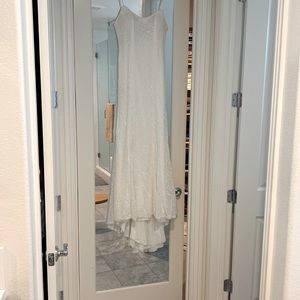 Wedding dress, David’s Bridal Shop